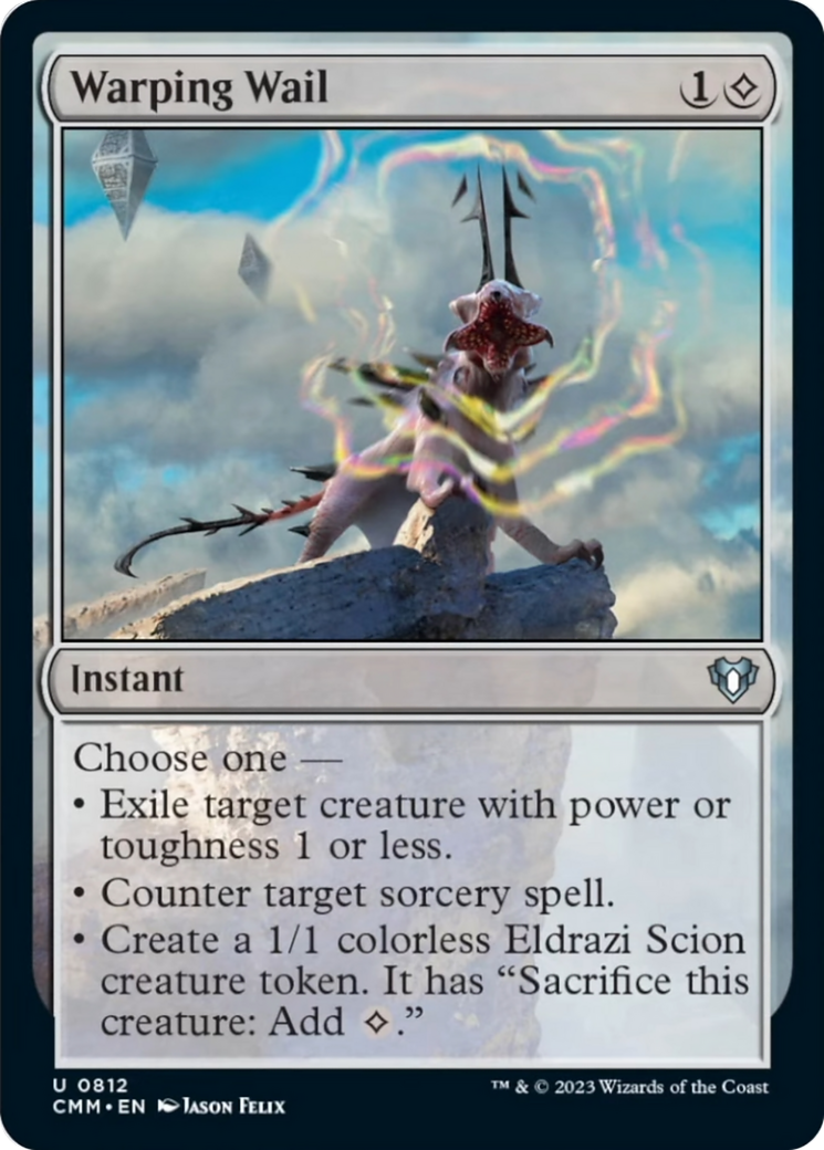 Warping Wail [Commander Masters] | Game Master's Emporium (The New GME)