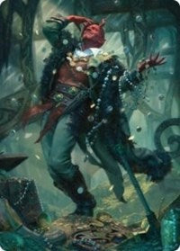 Tibalt, Cosmic Impostor Art Card [Kaldheim Art Series] | Game Master's Emporium (The New GME)