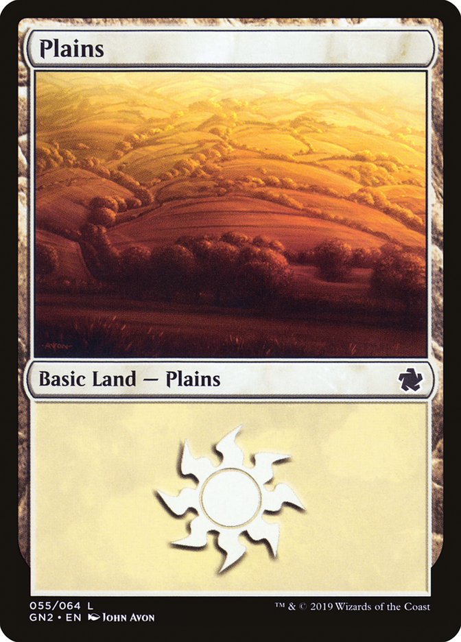 Plains (55) [Game Night 2019] | Game Master's Emporium (The New GME)