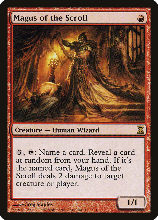 Magus of the Scroll [Time Spiral] | Game Master's Emporium (The New GME)