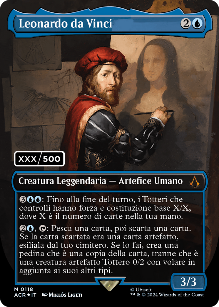 Leonardo da Vinci (Italian) (Serial Numbered) [Assassin's Creed] | Game Master's Emporium (The New GME)