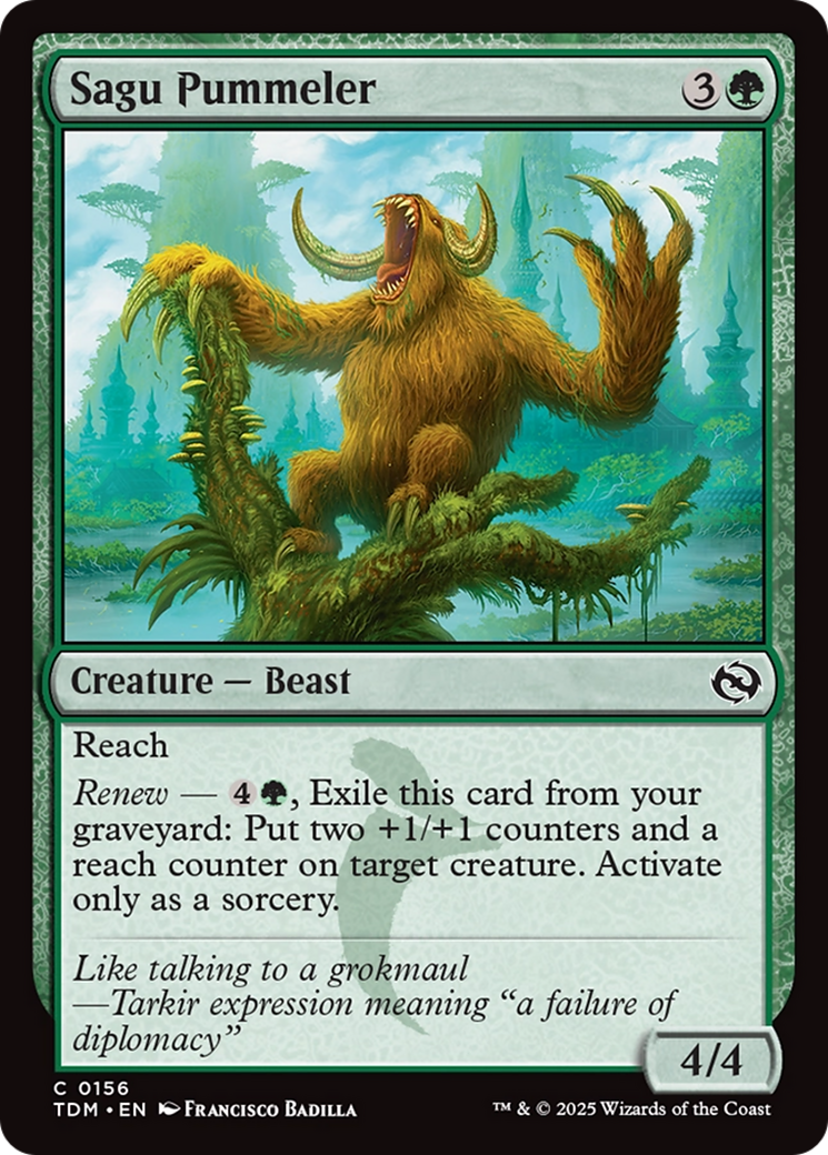 Sagu Pummeler [Tarkir: Dragonstorm] | Game Master's Emporium (The New GME)