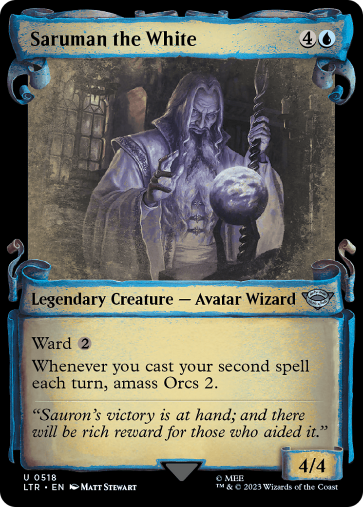 Saruman the White [The Lord of the Rings: Tales of Middle-Earth Showcase Scrolls] | Game Master's Emporium (The New GME)