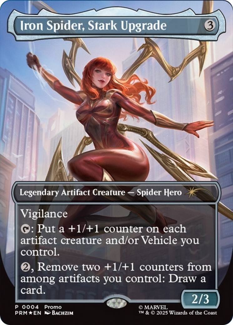 Iron Spider, Stark Upgrade (Borderless) [Media Promos] | Game Master's Emporium (The New GME)