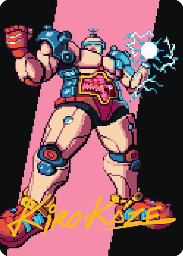 Krang, the All-Powerful Art Card (Gold-Stamped Signature) [Teenage Mutant Ninja Turtles Art Series] | Game Master's Emporium (The New GME)