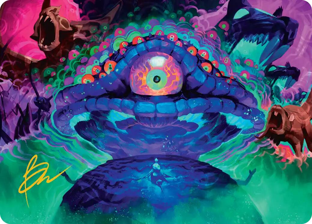 Humongous Fungus Art Card (Gold-Stamped Signature) [Teenage Mutant Ninja Turtles Art Series] | Game Master's Emporium (The New GME)