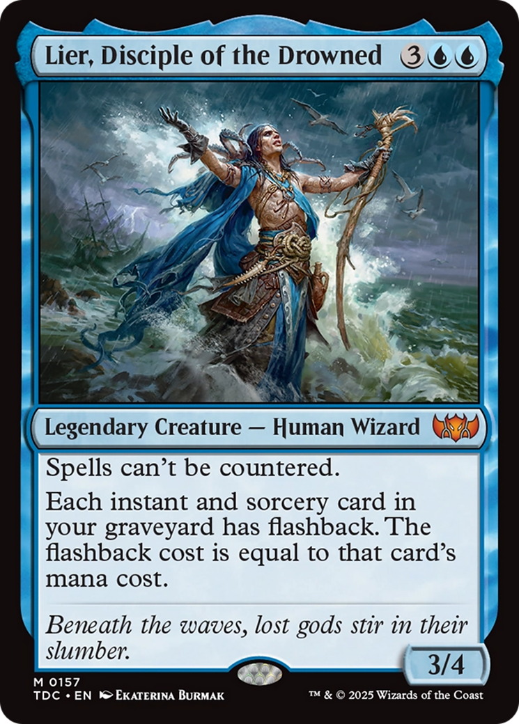 Lier, Disciple of the Drowned [Tarkir: Dragonstorm Commander] | Game Master's Emporium (The New GME)