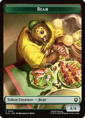 Ally (0006) // Bear Double-Sided Tokens [Avatar: The Last Airbender Tokens] | Game Master's Emporium (The New GME)
