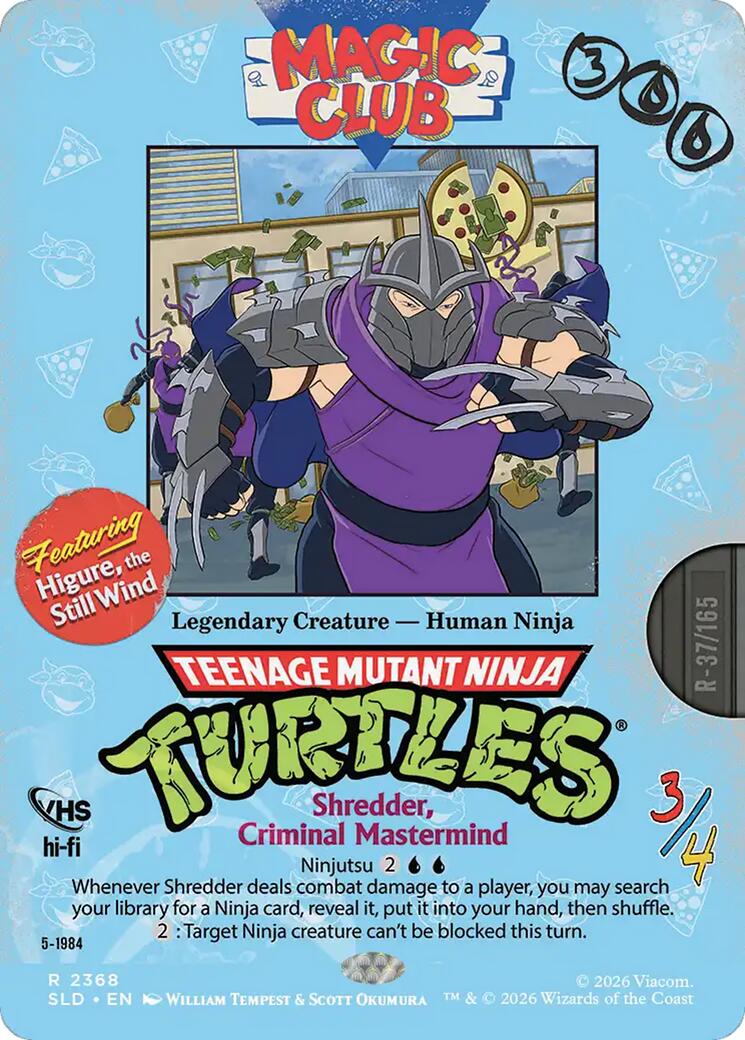Shredder, Criminal Mastermind - Higure, the Still Wind [Secret Lair Drop Series] | Game Master's Emporium (The New GME)