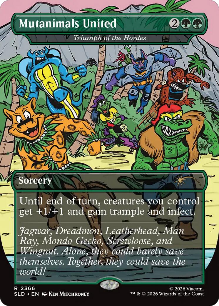 Mutanimals United - Triumph of the Hordes [Secret Lair Drop Series] | Game Master's Emporium (The New GME)