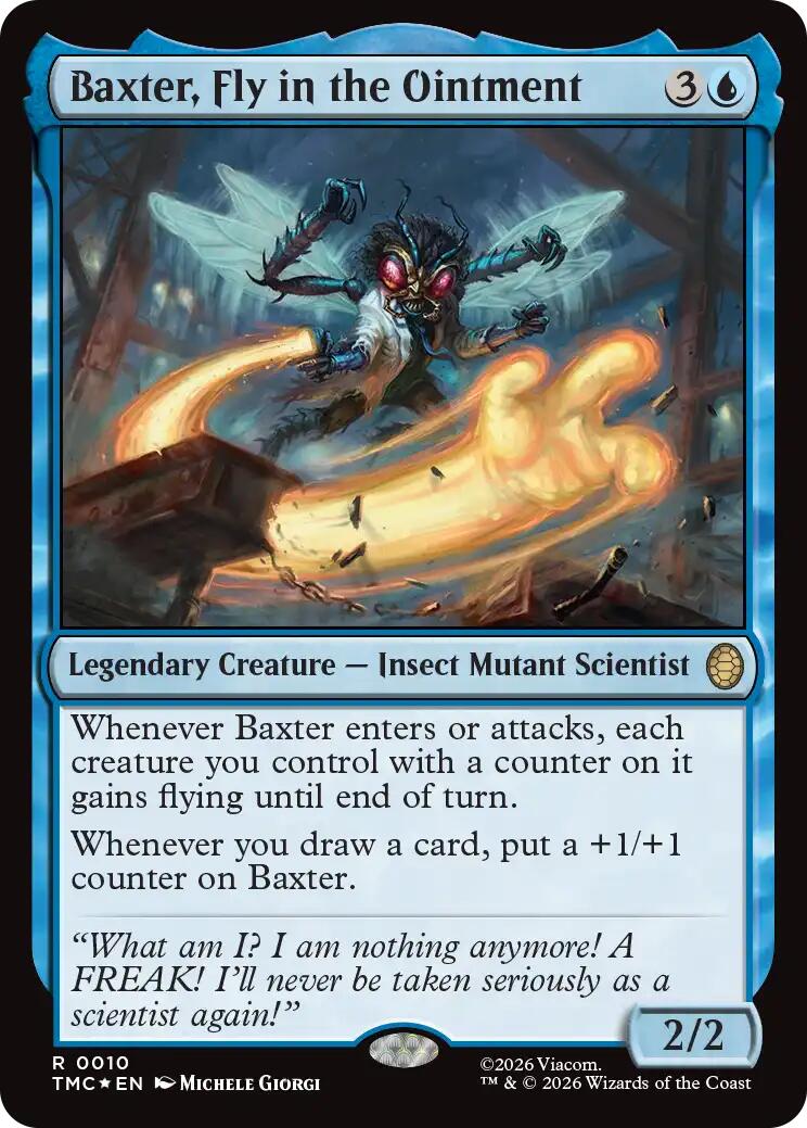 Baxter, Fly in the Ointment (Surge Foil) [Teenage Mutant Ninja Turtles Commander] | Game Master's Emporium (The New GME)