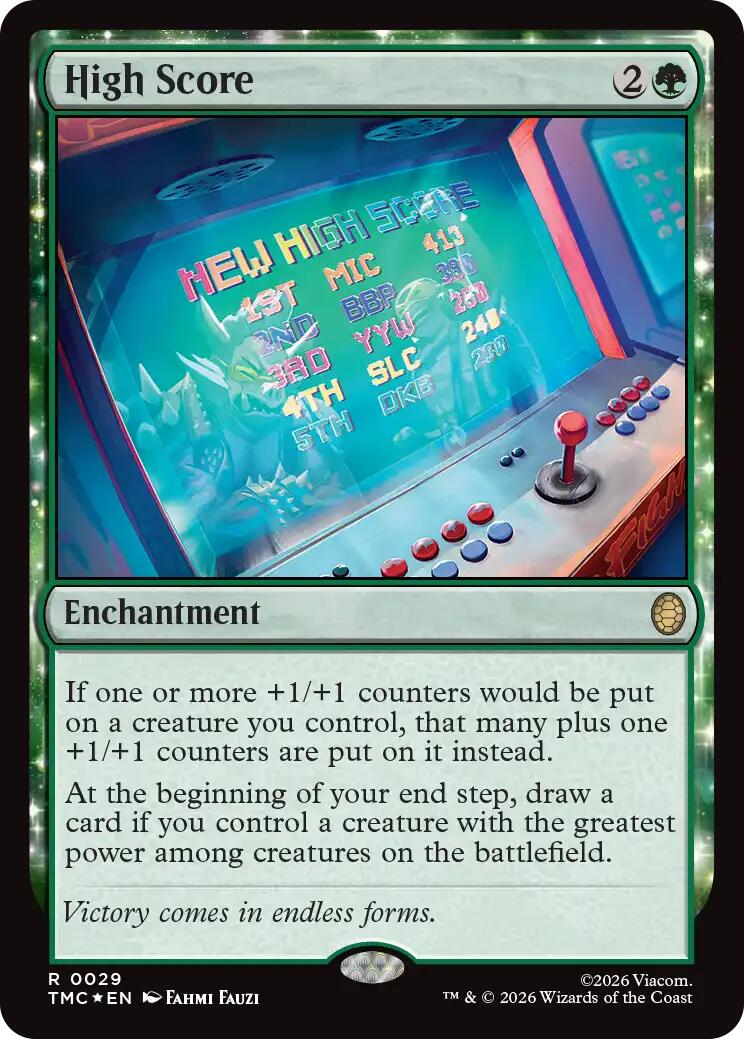 High Score (Surge Foil) [Teenage Mutant Ninja Turtles Commander] | Game Master's Emporium (The New GME)