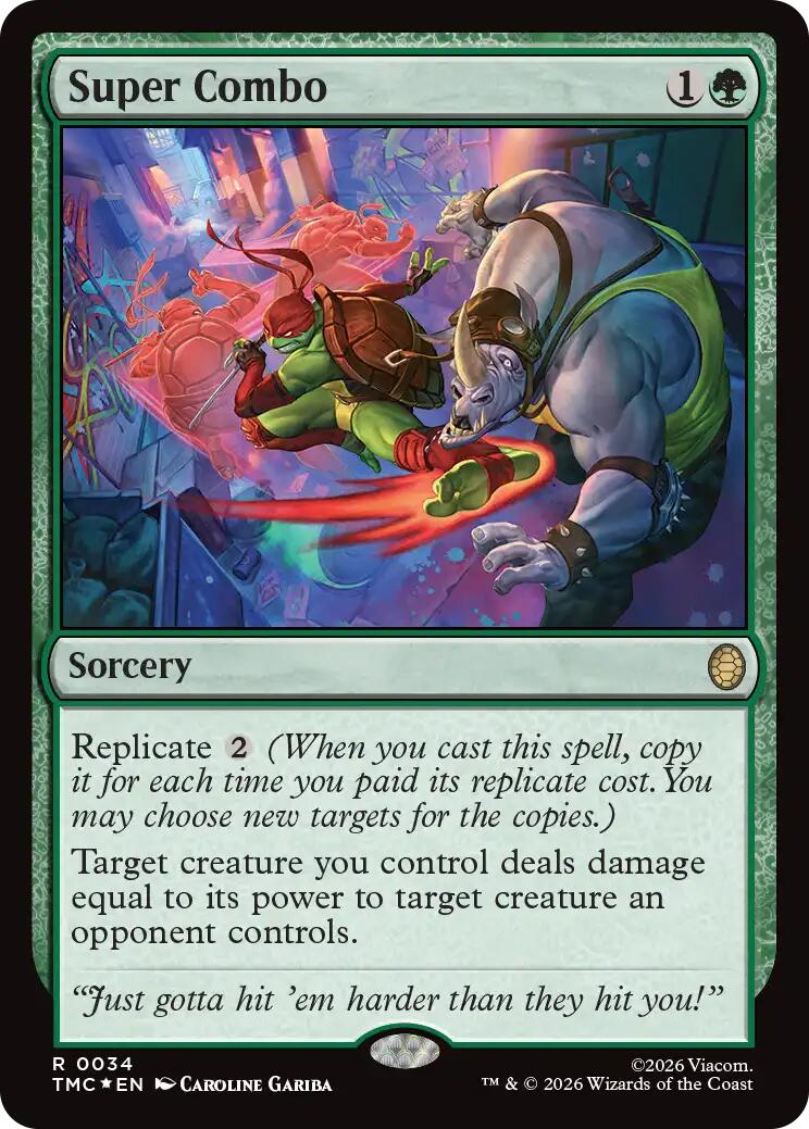 Super Combo (Surge Foil) [Teenage Mutant Ninja Turtles Commander] | Game Master's Emporium (The New GME)