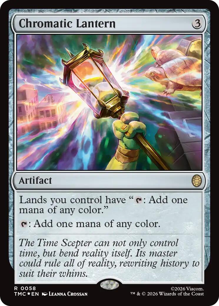 Chromatic Lantern (Surge Foil) [Teenage Mutant Ninja Turtles Commander] | Game Master's Emporium (The New GME)