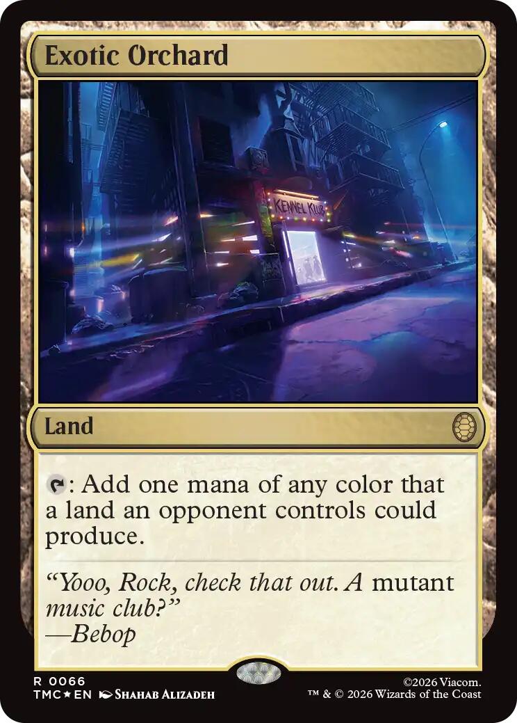 Exotic Orchard (Surge Foil) [Teenage Mutant Ninja Turtles Commander] | Game Master's Emporium (The New GME)