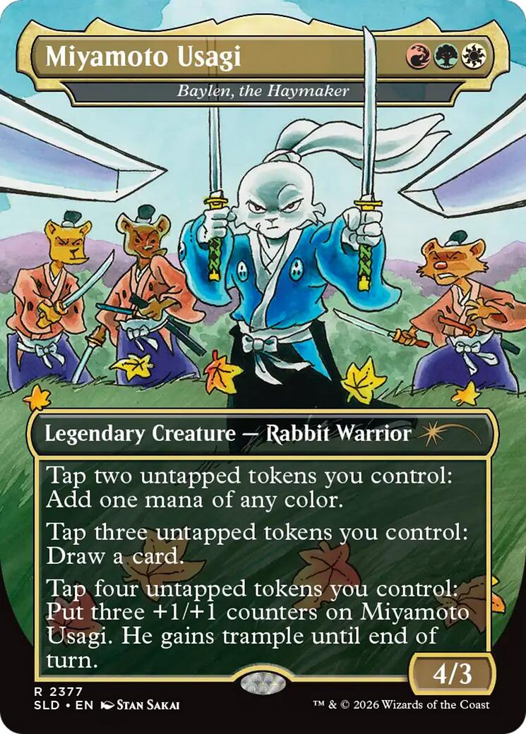 Miyamoto Usagi - Baylen, the Haymaker [Secret Lair Drop Series] | Game Master's Emporium (The New GME)