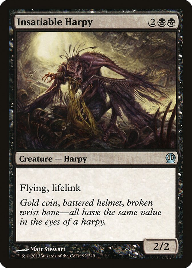 Insatiable Harpy [Theros] | Game Master's Emporium (The New GME)