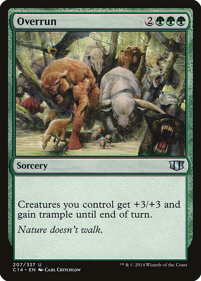 Overrun [Commander 2014] | Game Master's Emporium (The New GME)