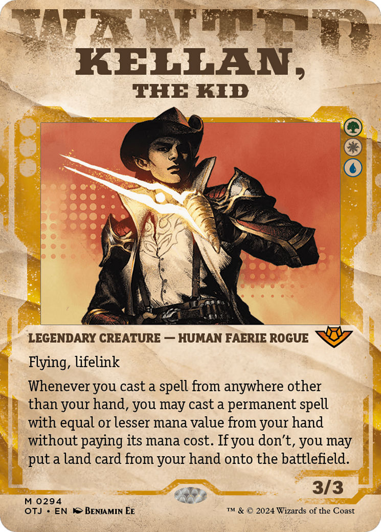 Kellan, the Kid (Showcase) [Outlaws of Thunder Junction] | Game Master's Emporium (The New GME)