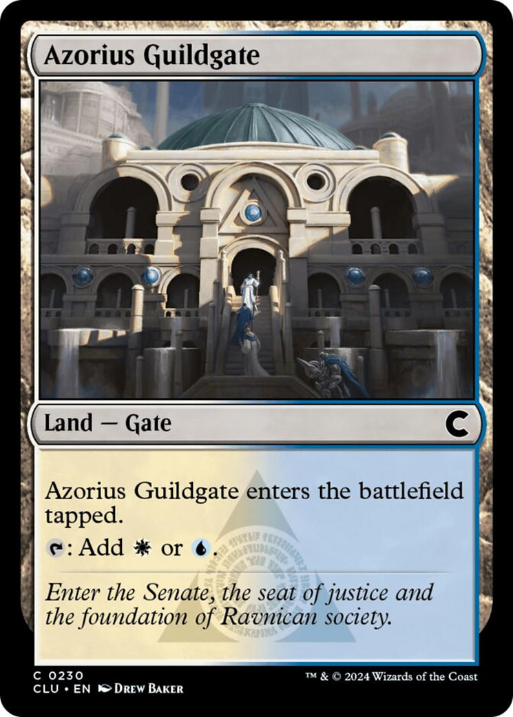 Azorius Guildgate [Ravnica: Clue Edition] | Game Master's Emporium (The New GME)