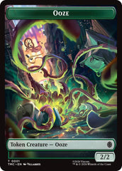 Ooze // Clue Double-Sided Token [Teenage Mutant Ninja Turtles Commander Tokens] | Game Master's Emporium (The New GME)