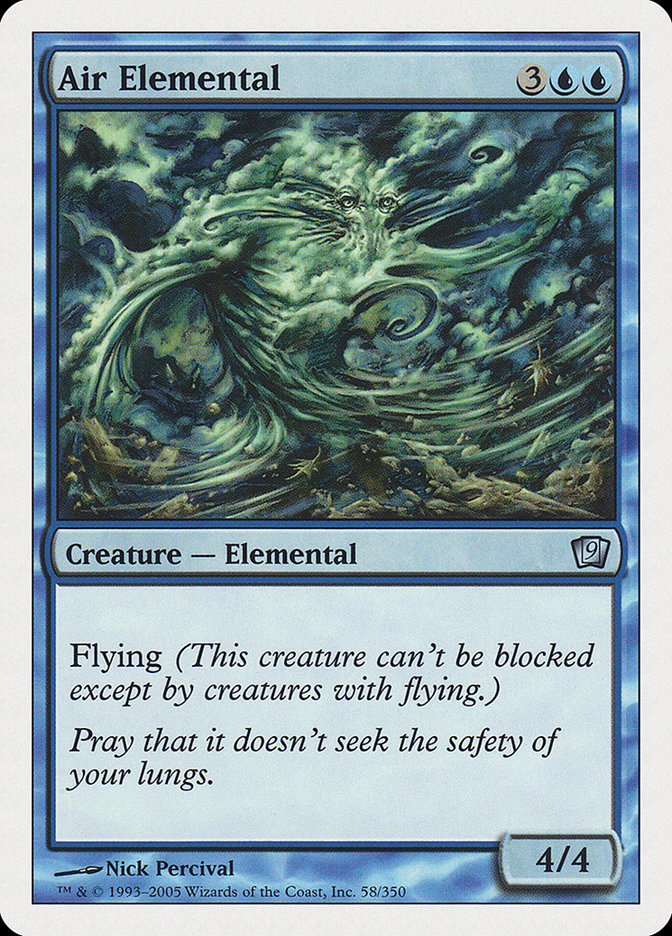 Air Elemental [Ninth Edition] | Game Master's Emporium (The New GME)