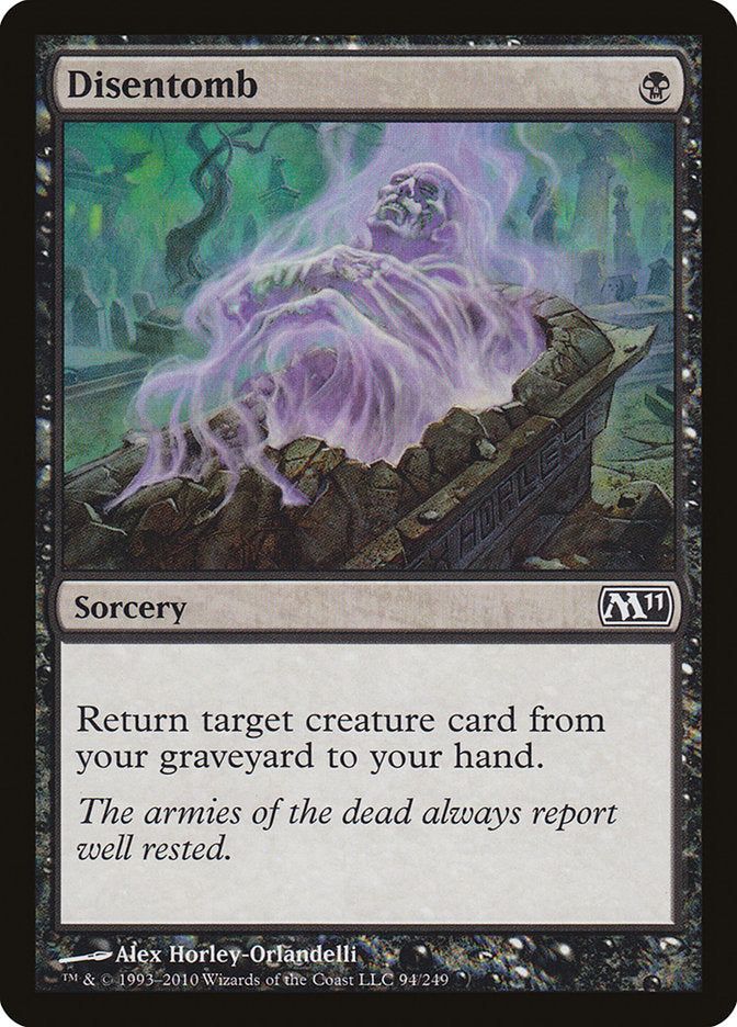 Disentomb [Magic 2011] | Game Master's Emporium (The New GME)