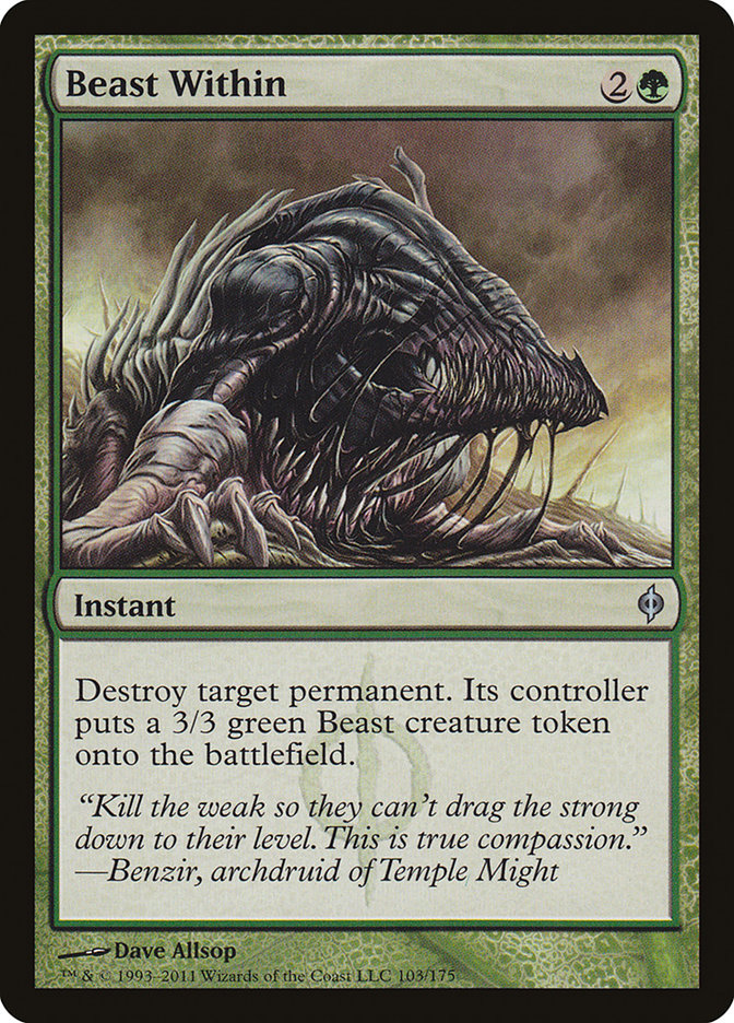 Beast Within [New Phyrexia] | Game Master's Emporium (The New GME)