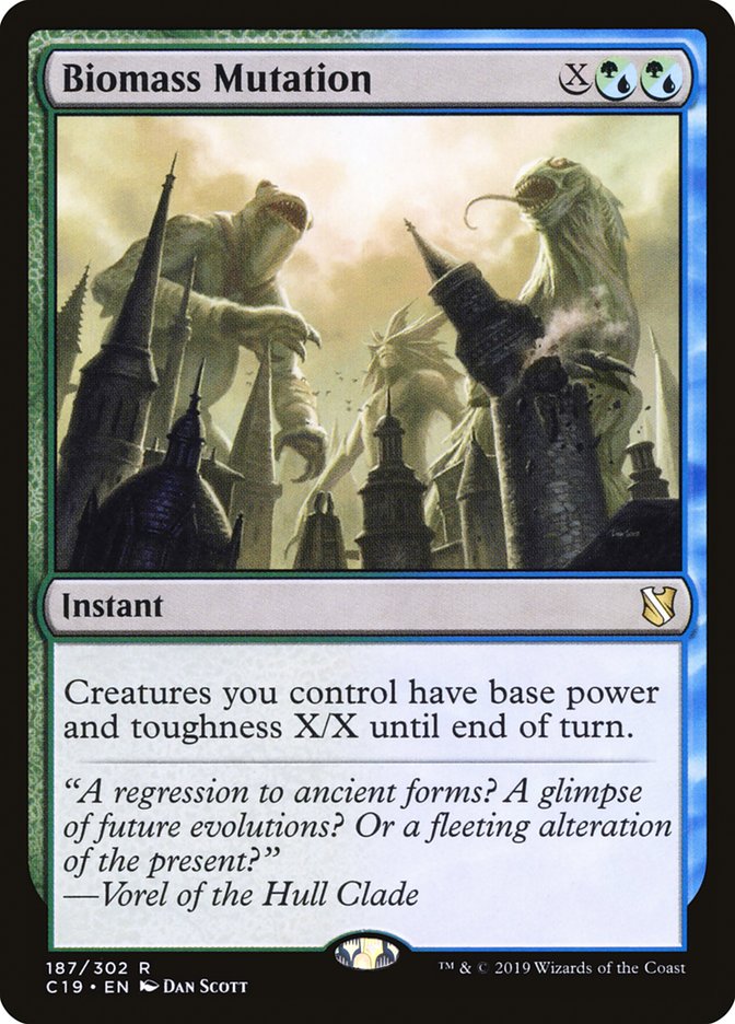 Biomass Mutation [Commander 2019] | Game Master's Emporium (The New GME)