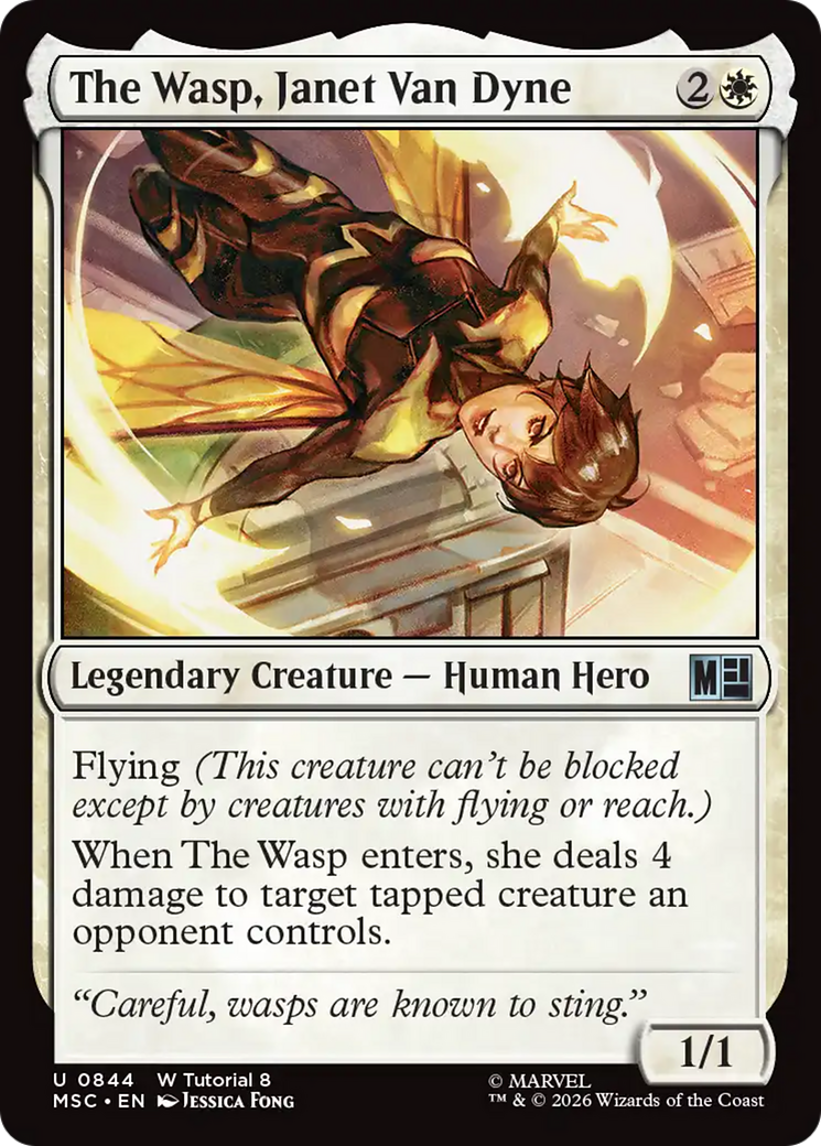 The Wasp, Janet Van Dyne (0844) [Marvel Super Heroes Commander] | Game Master's Emporium (The New GME)