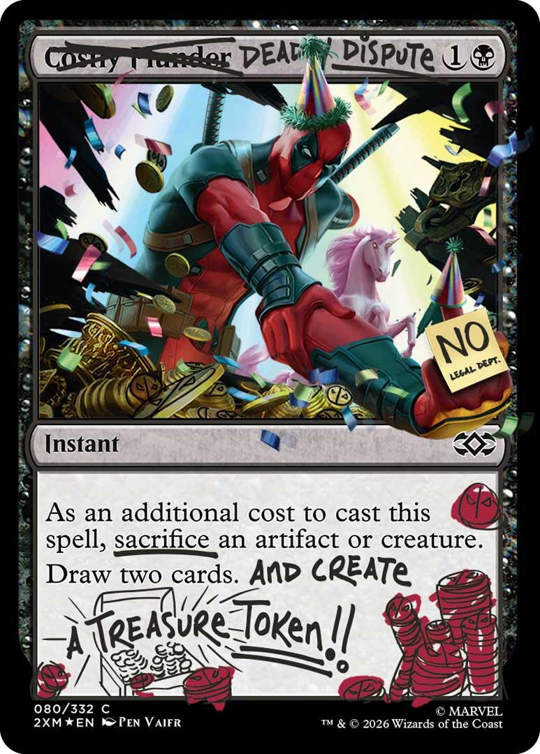 Deadly Dispute (080) (Pool Party Foil) [Secret Lair Drop Series] | Game Master's Emporium (The New GME)