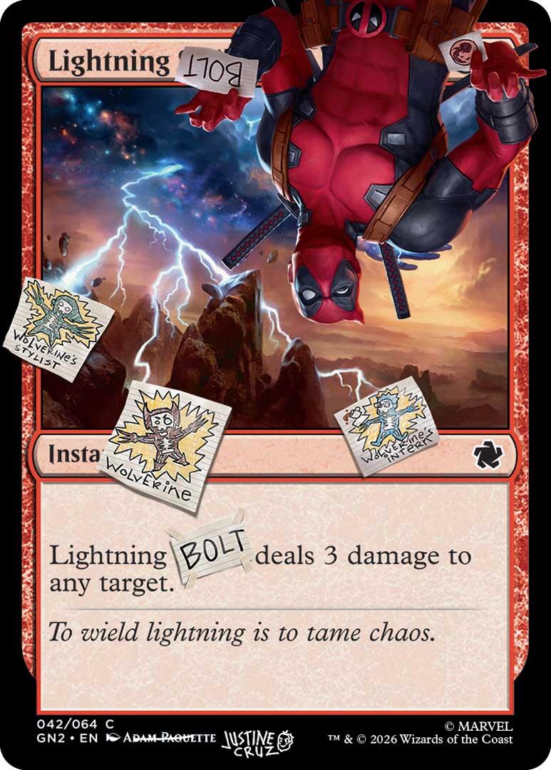 Lightning Bolt (042) [Secret Lair Drop Series] | Game Master's Emporium (The New GME)