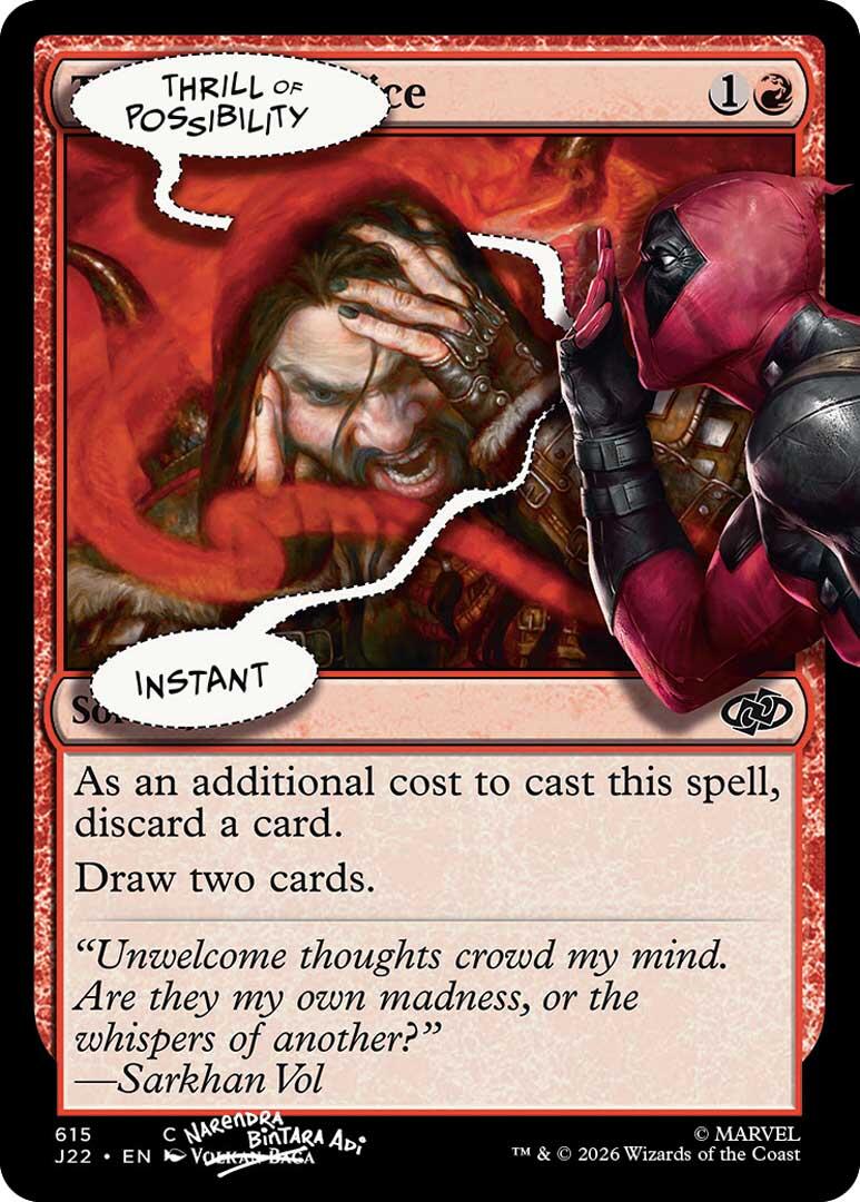 Thrill of Possibility (615) [Secret Lair Drop Series] | Game Master's Emporium (The New GME)