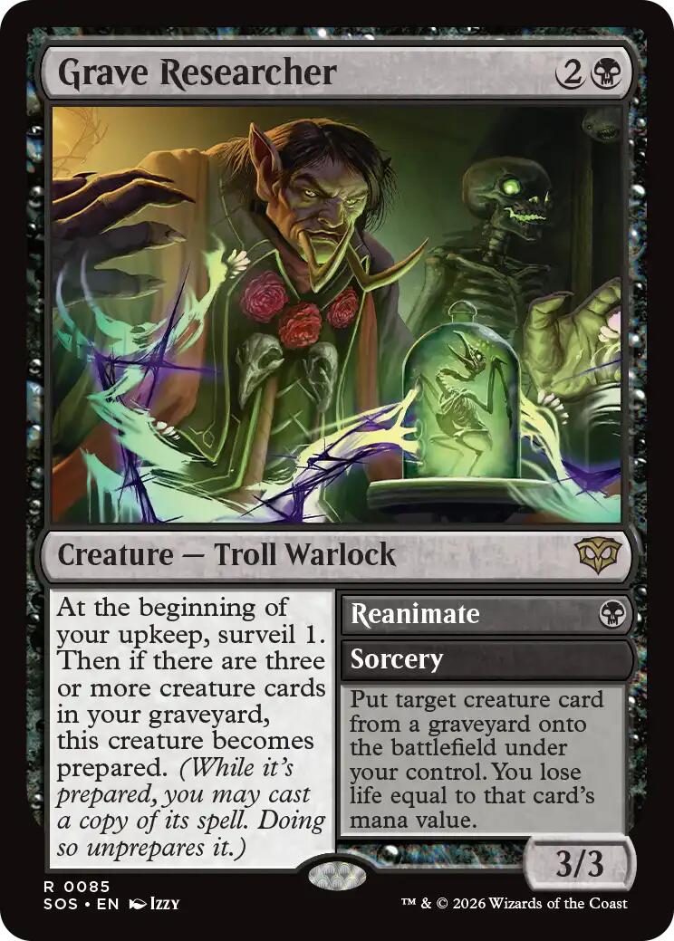 Grave Researcher [Secrets of Strixhaven] | Game Master's Emporium (The New GME)