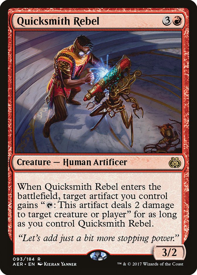 Quicksmith Rebel [Aether Revolt] | Game Master's Emporium (The New GME)