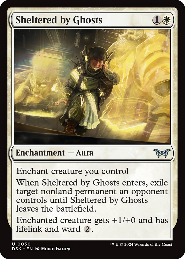 Sheltered by Ghosts [Duskmourn: House of Horror] | Game Master's Emporium (The New GME)