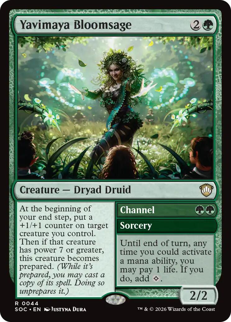 Yavimaya Bloomsage [Secrets of Strixhaven Commander] | Game Master's Emporium (The New GME)