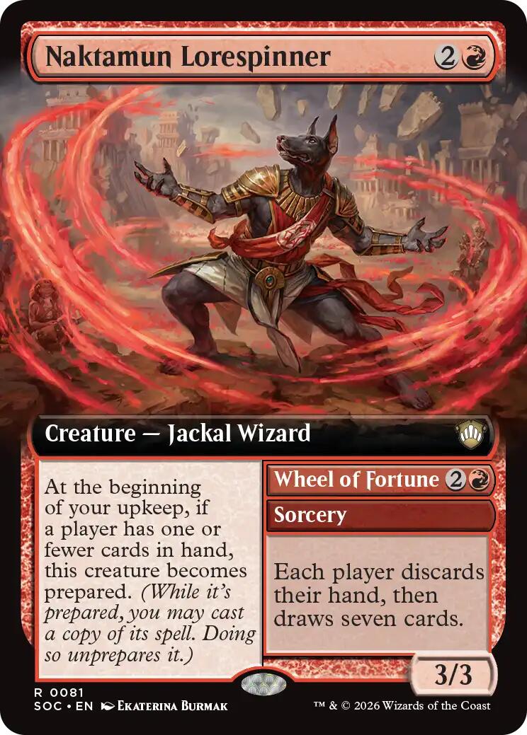 Naktamun Lorespinner (Extended Art) [Secrets of Strixhaven Commander] | Game Master's Emporium (The New GME)