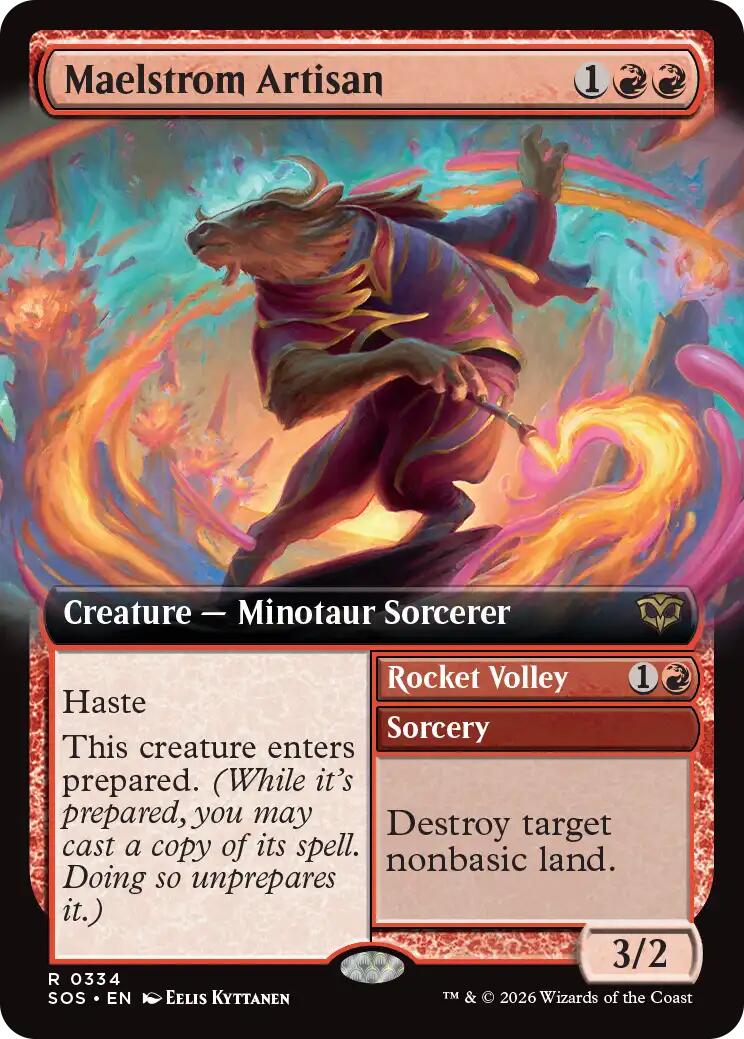 Maelstrom Artisan (Extended Art) [Secrets of Strixhaven] | Game Master's Emporium (The New GME)