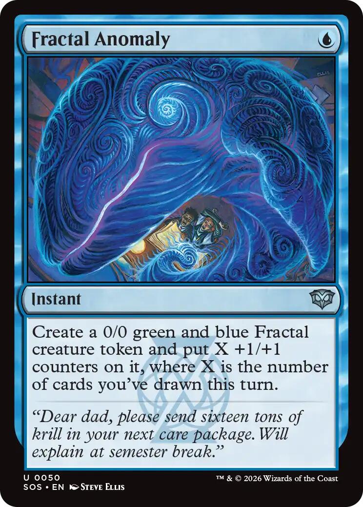 Fractal Anomaly [Secrets of Strixhaven] | Game Master's Emporium (The New GME)