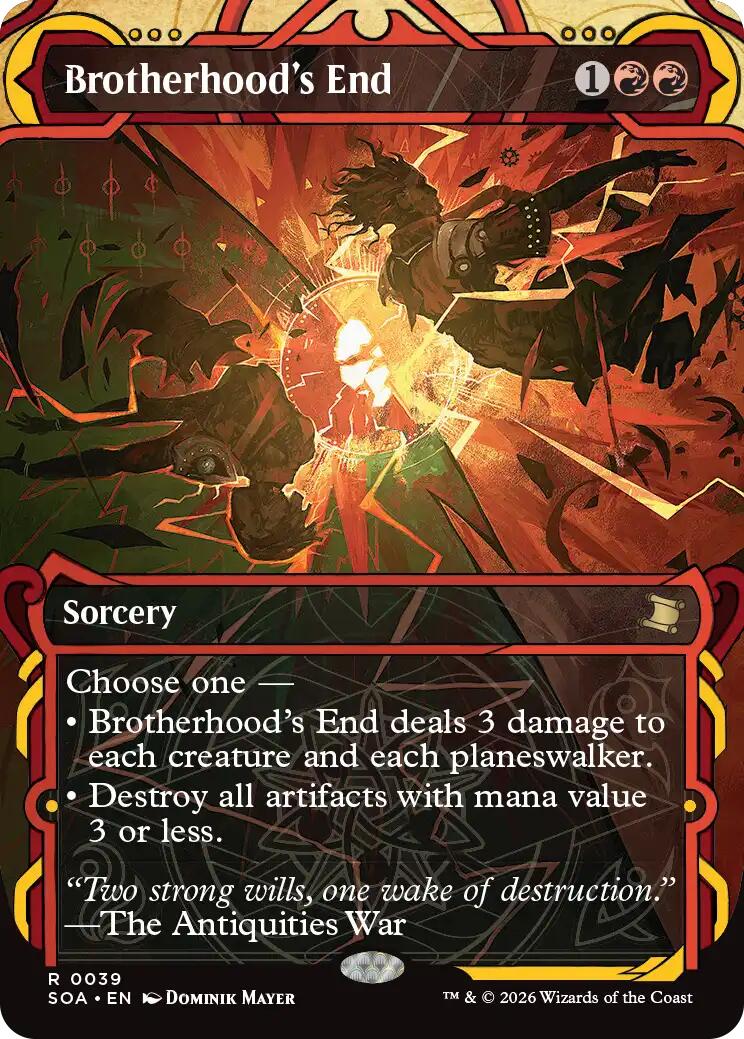 Brotherhood's End [Secrets of Strixhaven: Mystical Archive] | Game Master's Emporium (The New GME)