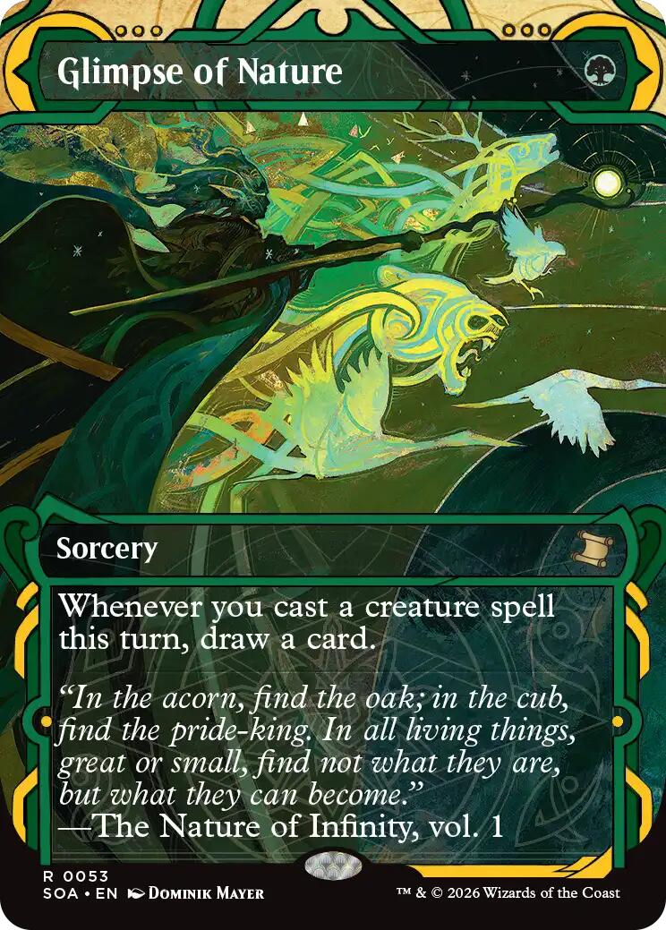 Glimpse of Nature [Secrets of Strixhaven: Mystical Archive] | Game Master's Emporium (The New GME)