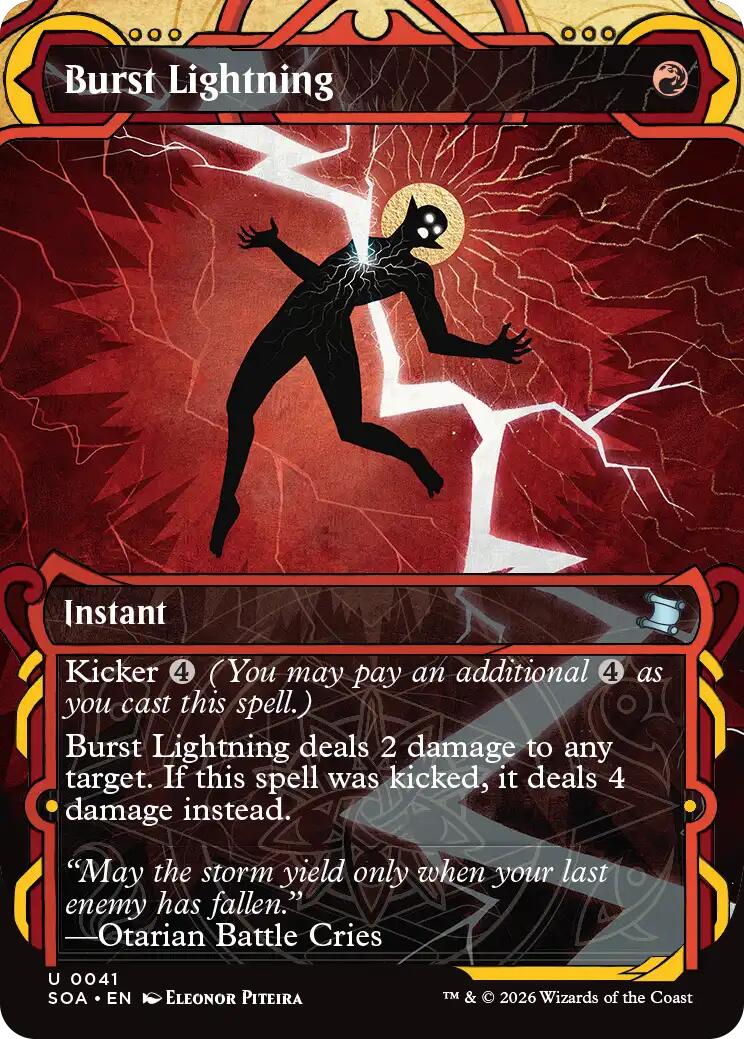 Burst Lightning [Secrets of Strixhaven: Mystical Archive] | Game Master's Emporium (The New GME)