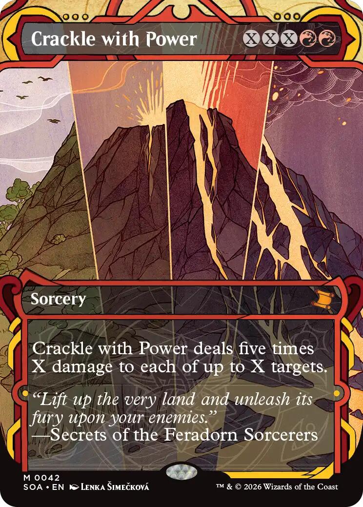 Crackle with Power [Secrets of Strixhaven: Mystical Archive] | Game Master's Emporium (The New GME)