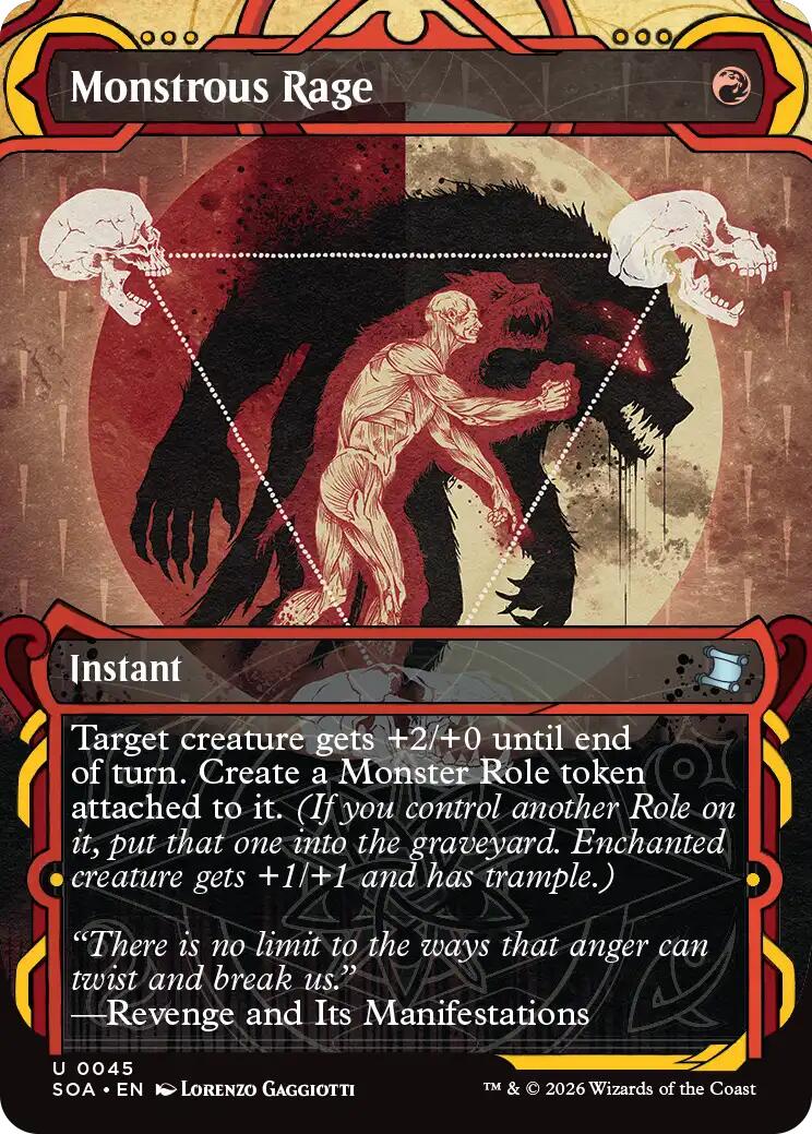 Monstrous Rage [Secrets of Strixhaven: Mystical Archive] | Game Master's Emporium (The New GME)