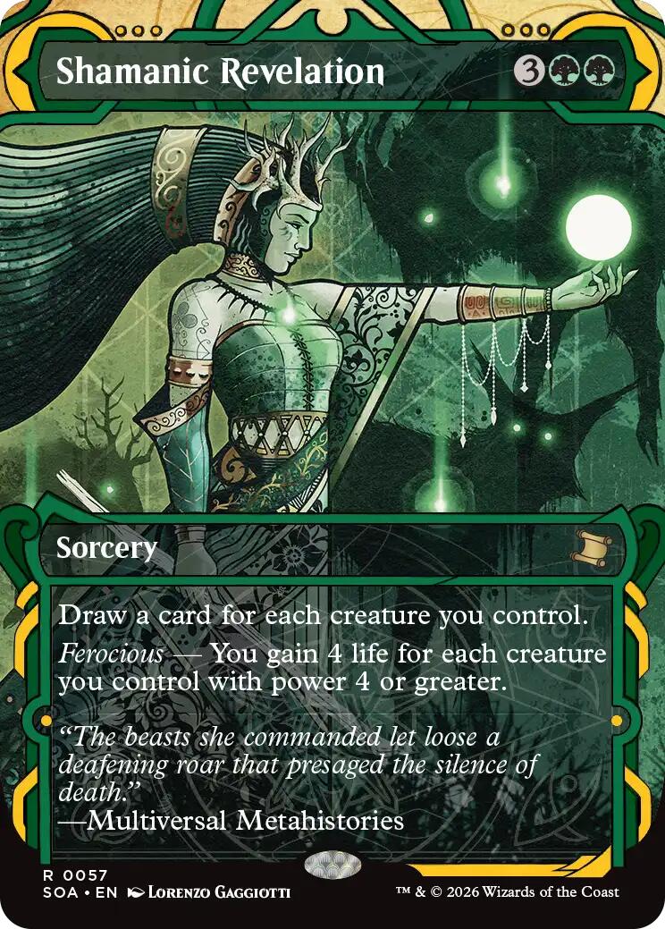 Shamanic Revelation [Secrets of Strixhaven: Mystical Archive] | Game Master's Emporium (The New GME)