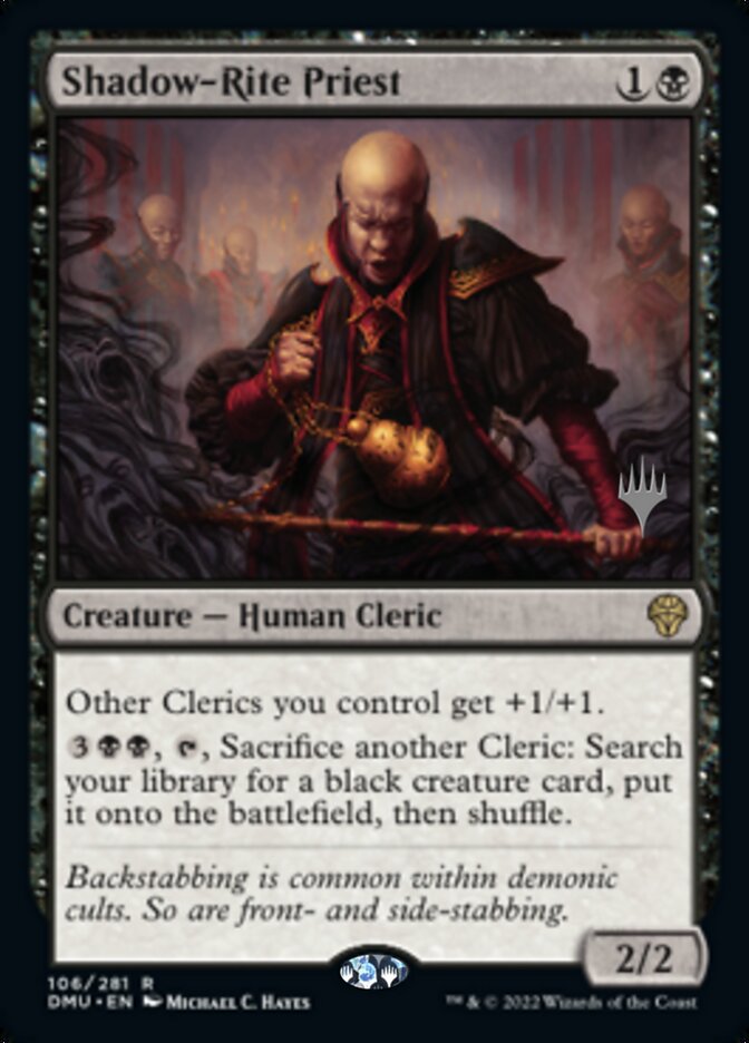 Shadow-Rite Priest (Promo Pack) [Dominaria United Promos] | Game Master's Emporium (The New GME)