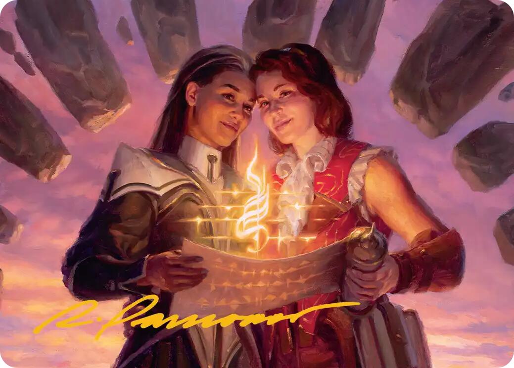 Joined Researchers Art Card (Gold-Stamped Signature) [Secrets of Strixhaven Art Series] | Game Master's Emporium (The New GME)