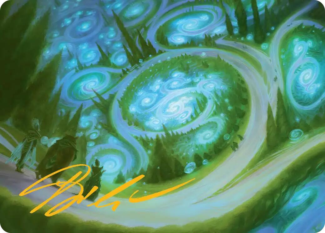 Mathemagics Art Card (Gold-Stamped Signature) [Secrets of Strixhaven Art Series] | Game Master's Emporium (The New GME)