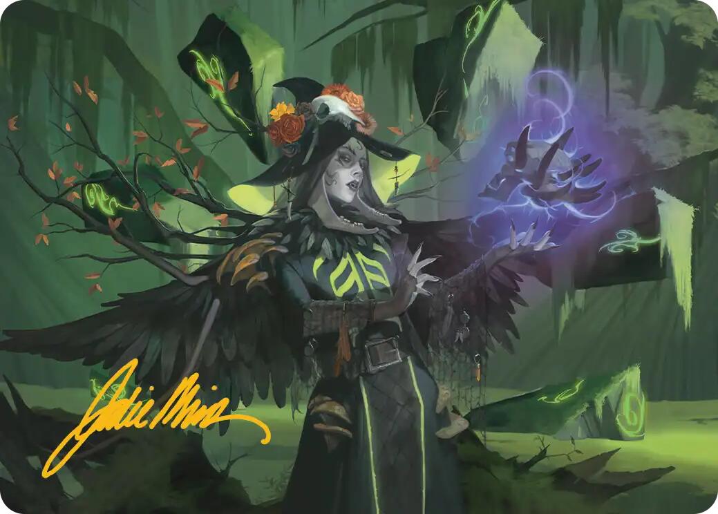 Emeritus of Woe Art Card (Gold-Stamped Signature) [Secrets of Strixhaven Art Series] | Game Master's Emporium (The New GME)